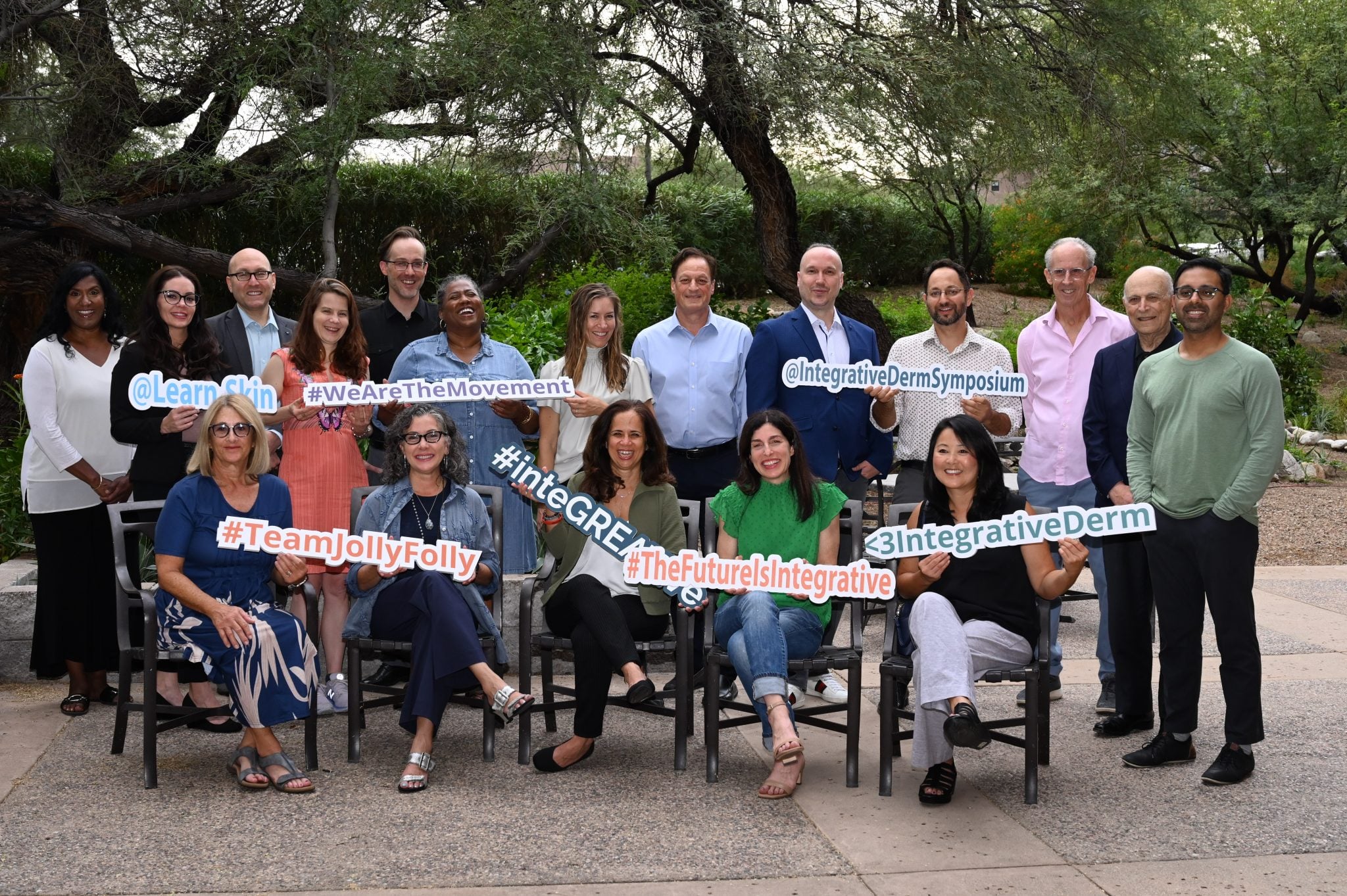 The LearnSkin community at the Integrative Dermatology Symposium